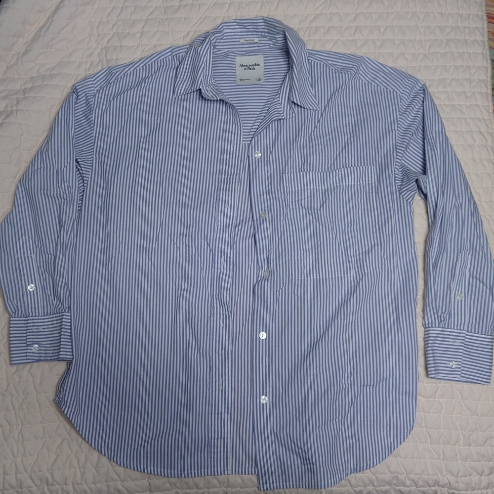 Abercrombie and Fitch Oversized button-up shirt